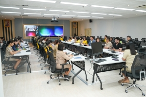 มรภ.เทพสตรี จัดประชุมชี้แจงการแบ่งส่วนราชการภายในมหาวิทยาลัยฯ