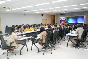 มรภ.เทพสตรี จัดประชุมชี้แจงการแบ่งส่วนราชการภายในมหาวิทยาลัยฯ