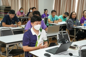 สำนักวิทยบริการฯ จัดอบรมการประเมินด้านทรัพยากรและสิ่งแวดล้อม ตามเกณฑ์มาตรฐาน Green Office