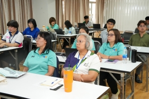 สำนักวิทยบริการฯ จัดอบรมการประเมินด้านทรัพยากรและสิ่งแวดล้อม ตามเกณฑ์มาตรฐาน Green Office