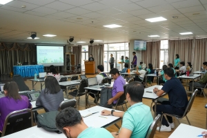 สำนักวิทยบริการฯ จัดอบรมการประเมินด้านทรัพยากรและสิ่งแวดล้อม ตามเกณฑ์มาตรฐาน Green Office