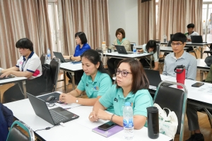 สำนักวิทยบริการฯ จัดอบรมการประเมินด้านทรัพยากรและสิ่งแวดล้อม ตามเกณฑ์มาตรฐาน Green Office