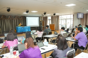 สำนักวิทยบริการฯ จัดอบรมการประเมินด้านทรัพยากรและสิ่งแวดล้อม ตามเกณฑ์มาตรฐาน Green Office
