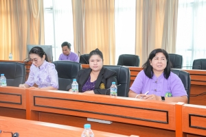 การประชุม คกก.กองทุนสำรองเลี้ยงชีพ ไทยมั่นคง ซึ่งจดทะเบียนแล้ว มรภ.เทพสตรี ครั้งที่ 1/68