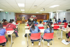 คณะวิทยาการจัดการ จัดโครงการฝึกอบรมหลักสูตรบุคลากรจัดการด้านความปลอดภัยในการขนส่งทางบก