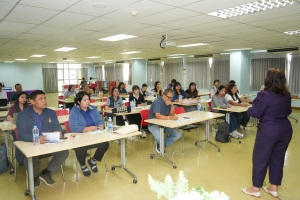 คณะวิทยาการจัดการ จัดโครงการฝึกอบรมหลักสูตรบุคลากรจัดการด้านความปลอดภัยในการขนส่งทางบก