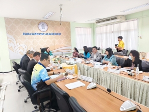 อธิการบดี มรภ.เทพสตรี ร่วมการประชุม คกก.ศึกษาธิการ จ.สิงห์บุรี ครั้งที่ 3/68