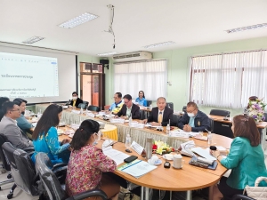 อธิการบดี มรภ.เทพสตรี ร่วมการประชุม คกก.ศึกษาธิการ จ.สิงห์บุรี ครั้งที่ 3/68