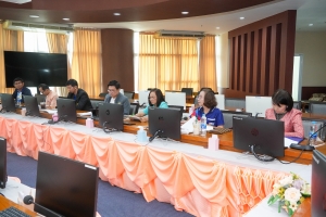 มรภ.เทพสตรี จัดประชุมการประเมินผลการปฏิบัติราชการของสายวิชาการ และสายสนับสนุน