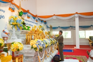 มรภ.เทพสตรี ร่วมพิธีเจริญพระพุทธมนต์ถวายพระพรชัยมงคลแด่ พระบาทสมเด็จพระเจ้าอยู่หัว และพระบรมวงศานุวงศ์ ประจำปี พ.ศ. 2568 ครั้งที่ 3