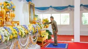 มรภ.เทพสตรี ร่วมพิธีเจริญพระพุทธมนต์ถวายพระพรชัยมงคลแด่ พระบาทสมเด็จพระเจ้าอยู่หัว และพระบรมวงศานุวงศ์ ประจำปี พ.ศ. 2568 ครั้งที่ 3