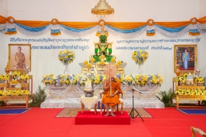 มรภ.เทพสตรี ร่วมพิธีเจริญพระพุทธมนต์ถวายพระพรชัยมงคลแด่ พระบาทสมเด็จพระเจ้าอยู่หัว และพระบรมวงศานุวงศ์ ประจำปี พ.ศ. 2568 ครั้งที่ 3