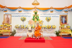 มรภ.เทพสตรี ร่วมพิธีเจริญพระพุทธมนต์ถวายพระพรชัยมงคลแด่ พระบาทสมเด็จพระเจ้าอยู่หัว และพระบรมวงศานุวงศ์ ประจำปี พ.ศ. 2568 ครั้งที่ 3