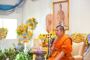 มรภ.เทพสตรี ร่วมพิธีเจริญพระพุทธมนต์ถวายพระพรชัยมงคลแด่ พระบาทสมเด็จพระเจ้าอยู่หัว และพระบรมวงศานุวงศ์ ประจำปี พ.ศ. 2568 ครั้งที่ 3