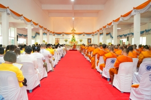มรภ.เทพสตรี ร่วมพิธีเจริญพระพุทธมนต์ถวายพระพรชัยมงคลแด่ พระบาทสมเด็จพระเจ้าอยู่หัว และพระบรมวงศานุวงศ์ ประจำปี พ.ศ. 2568 ครั้งที่ 3