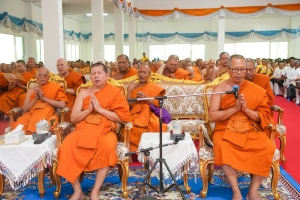 มรภ.เทพสตรี ร่วมพิธีเจริญพระพุทธมนต์ถวายพระพรชัยมงคลแด่ พระบาทสมเด็จพระเจ้าอยู่หัว และพระบรมวงศานุวงศ์ ประจำปี พ.ศ. 2568 ครั้งที่ 3