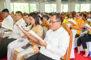 มรภ.เทพสตรี ร่วมพิธีเจริญพระพุทธมนต์ถวายพระพรชัยมงคลแด่ พระบาทสมเด็จพระเจ้าอยู่หัว และพระบรมวงศานุวงศ์ ประจำปี พ.ศ. 2568 ครั้งที่ 3