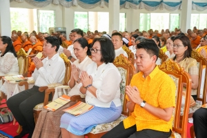 มรภ.เทพสตรี ร่วมพิธีเจริญพระพุทธมนต์ถวายพระพรชัยมงคลแด่ พระบาทสมเด็จพระเจ้าอยู่หัว และพระบรมวงศานุวงศ์ ประจำปี พ.ศ. 2568 ครั้งที่ 3