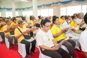 มรภ.เทพสตรี ร่วมพิธีเจริญพระพุทธมนต์ถวายพระพรชัยมงคลแด่ พระบาทสมเด็จพระเจ้าอยู่หัว และพระบรมวงศานุวงศ์ ประจำปี พ.ศ. 2568 ครั้งที่ 3