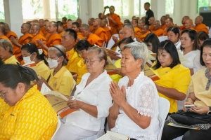มรภ.เทพสตรี ร่วมพิธีเจริญพระพุทธมนต์ถวายพระพรชัยมงคลแด่ พระบาทสมเด็จพระเจ้าอยู่หัว และพระบรมวงศานุวงศ์ ประจำปี พ.ศ. 2568 ครั้งที่ 3