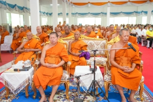 มรภ.เทพสตรี ร่วมพิธีเจริญพระพุทธมนต์ถวายพระพรชัยมงคลแด่ พระบาทสมเด็จพระเจ้าอยู่หัว และพระบรมวงศานุวงศ์ ประจำปี พ.ศ. 2568 ครั้งที่ 3
