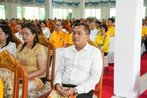 มรภ.เทพสตรี ร่วมพิธีเจริญพระพุทธมนต์ถวายพระพรชัยมงคลแด่ พระบาทสมเด็จพระเจ้าอยู่หัว และพระบรมวงศานุวงศ์ ประจำปี พ.ศ. 2568 ครั้งที่ 3