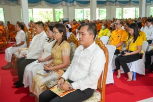 มรภ.เทพสตรี ร่วมพิธีเจริญพระพุทธมนต์ถวายพระพรชัยมงคลแด่ พระบาทสมเด็จพระเจ้าอยู่หัว และพระบรมวงศานุวงศ์ ประจำปี พ.ศ. 2568 ครั้งที่ 3