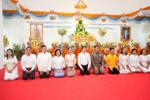 มรภ.เทพสตรี ร่วมพิธีเจริญพระพุทธมนต์ถวายพระพรชัยมงคลแด่ พระบาทสมเด็จพระเจ้าอยู่หัว และพระบรมวงศานุวงศ์ ประจำปี พ.ศ. 2568 ครั้งที่ 3
