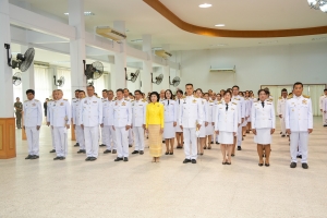 มรภ.เทพสตรี ร่วมพิธีวันที่ระลึกพระบาทสมเด็จพระนั่งเกล้าเจ้าอยู่หัว พระมหาเจษฎาราชเจ้า