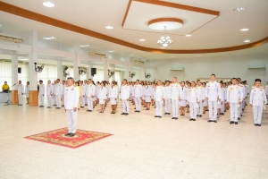 มรภ.เทพสตรี ร่วมพิธีวันที่ระลึกพระบาทสมเด็จพระนั่งเกล้าเจ้าอยู่หัว พระมหาเจษฎาราชเจ้า