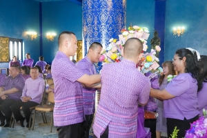 มรภ.เทพสตรี ร่วมพิธีทอดผ้าป่าสมทบกองทุนพัฒนาเด็กชนบท ในพระราชูปถัมภ์สมเด็จพระเทพรัตนราชสุดาฯ สยามบรมราชกุมารี ประจำปี พ.ศ. 2568