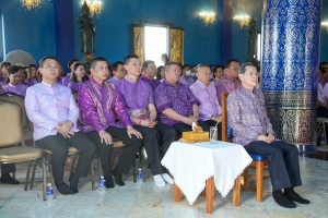 มรภ.เทพสตรี ร่วมพิธีทอดผ้าป่าสมทบกองทุนพัฒนาเด็กชนบท ในพระราชูปถัมภ์สมเด็จพระเทพรัตนราชสุดาฯ สยามบรมราชกุมารี ประจำปี พ.ศ. 2568