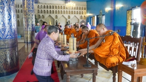 มรภ.เทพสตรี ร่วมพิธีทอดผ้าป่าสมทบกองทุนพัฒนาเด็กชนบท ในพระราชูปถัมภ์สมเด็จพระเทพรัตนราชสุดาฯ สยามบรมราชกุมารี ประจำปี พ.ศ. 2568