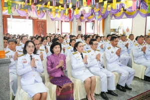 มรภ.เทพสตรี ร่วมพิธีวันคล้ายวันพระราชสมภพ สมเด็จพระกนิษฐาธิราชเจ้า กรมสมเด็จพระเทพรัตนราชสุดาฯ สยามบรมราชกุมารี