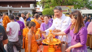 มรภ.เทพสตรี ร่วมพิธีวันคล้ายวันพระราชสมภพ สมเด็จพระกนิษฐาธิราชเจ้า กรมสมเด็จพระเทพรัตนราชสุดาฯ สยามบรมราชกุมารี