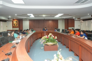 การประชุม คกก.บริหารสโมสรเจ้าหน้าที่ มรภ.เทพสตรี 