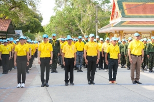 มรภ.เทพสตรี ร่วมกิจกรรมจิตอาสาพัฒนาเนื่องในวันจักรี