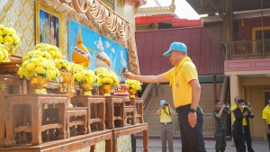 มรภ.เทพสตรี ร่วมกิจกรรมจิตอาสาพัฒนาเนื่องในวันจักรี