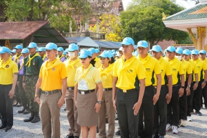 มรภ.เทพสตรี ร่วมกิจกรรมจิตอาสาพัฒนาเนื่องในวันจักรี