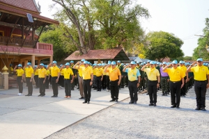 มรภ.เทพสตรี ร่วมกิจกรรมจิตอาสาพัฒนาเนื่องในวันจักรี