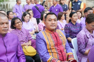 มรภ.เทพสตรี ร่วมกิจกรรมเทิดทูนสถาบัน สร้างสรรค์วิถีไทย ร่วมใจเข้าวังฟังธรรม ครั้งที่ 1 เนื่องในโอกาสวันคล้ายวันพระราชสมภพสมเด็จพระกนิษฐาธิราชเจ้า กรมสมเด็จพระเทพรัตนราชสุดาฯ สยามบรมราชกุมารี และวันอนุรักษ์มรดกไทย