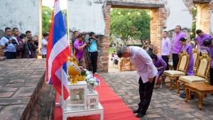 มรภ.เทพสตรี ร่วมกิจกรรมเทิดทูนสถาบัน สร้างสรรค์วิถีไทย ร่วมใจเข้าวังฟังธรรม ครั้งที่ 1 เนื่องในโอกาสวันคล้ายวันพระราชสมภพสมเด็จพระกนิษฐาธิราชเจ้า กรมสมเด็จพระเทพรัตนราชสุดาฯ สยามบรมราชกุมารี และวันอนุรักษ์มรดกไทย