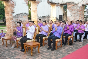 มรภ.เทพสตรี ร่วมกิจกรรมเทิดทูนสถาบัน สร้างสรรค์วิถีไทย ร่วมใจเข้าวังฟังธรรม ครั้งที่ 1 เนื่องในโอกาสวันคล้ายวันพระราชสมภพสมเด็จพระกนิษฐาธิราชเจ้า กรมสมเด็จพระเทพรัตนราชสุดาฯ สยามบรมราชกุมารี และวันอนุรักษ์มรดกไทย