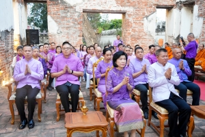 มรภ.เทพสตรี ร่วมกิจกรรมเทิดทูนสถาบัน สร้างสรรค์วิถีไทย ร่วมใจเข้าวังฟังธรรม ครั้งที่ 1 เนื่องในโอกาสวันคล้ายวันพระราชสมภพสมเด็จพระกนิษฐาธิราชเจ้า กรมสมเด็จพระเทพรัตนราชสุดาฯ สยามบรมราชกุมารี และวันอนุรักษ์มรดกไทย