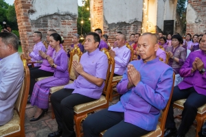 มรภ.เทพสตรี ร่วมกิจกรรมเทิดทูนสถาบัน สร้างสรรค์วิถีไทย ร่วมใจเข้าวังฟังธรรม ครั้งที่ 1 เนื่องในโอกาสวันคล้ายวันพระราชสมภพสมเด็จพระกนิษฐาธิราชเจ้า กรมสมเด็จพระเทพรัตนราชสุดาฯ สยามบรมราชกุมารี และวันอนุรักษ์มรดกไทย