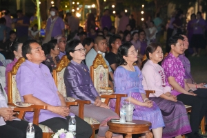 มรภ.เทพสตรี ร่วมกิจกรรมเทิดทูนสถาบัน สร้างสรรค์วิถีไทย ร่วมใจเข้าวังฟังธรรม ครั้งที่ 1 เนื่องในโอกาสวันคล้ายวันพระราชสมภพสมเด็จพระกนิษฐาธิราชเจ้า กรมสมเด็จพระเทพรัตนราชสุดาฯ สยามบรมราชกุมารี และวันอนุรักษ์มรดกไทย