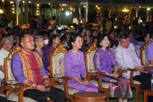 มรภ.เทพสตรี ร่วมกิจกรรมเทิดทูนสถาบัน สร้างสรรค์วิถีไทย ร่วมใจเข้าวังฟังธรรม ครั้งที่ 1 เนื่องในโอกาสวันคล้ายวันพระราชสมภพสมเด็จพระกนิษฐาธิราชเจ้า กรมสมเด็จพระเทพรัตนราชสุดาฯ สยามบรมราชกุมารี และวันอนุรักษ์มรดกไทย