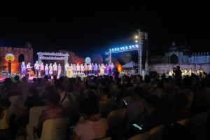 มรภ.เทพสตรี ร่วมกิจกรรมเทิดทูนสถาบัน สร้างสรรค์วิถีไทย ร่วมใจเข้าวังฟังธรรม ครั้งที่ 1 เนื่องในโอกาสวันคล้ายวันพระราชสมภพสมเด็จพระกนิษฐาธิราชเจ้า กรมสมเด็จพระเทพรัตนราชสุดาฯ สยามบรมราชกุมารี และวันอนุรักษ์มรดกไทย