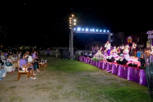 มรภ.เทพสตรี ร่วมกิจกรรมเทิดทูนสถาบัน สร้างสรรค์วิถีไทย ร่วมใจเข้าวังฟังธรรม ครั้งที่ 1 เนื่องในโอกาสวันคล้ายวันพระราชสมภพสมเด็จพระกนิษฐาธิราชเจ้า กรมสมเด็จพระเทพรัตนราชสุดาฯ สยามบรมราชกุมารี และวันอนุรักษ์มรดกไทย