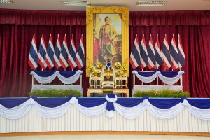 มรภ.เทพสตรี ร่วมพิธีวันพระบาทสมเด็จพระพุทธยอดฟ้าจุฬาโลกมหาราช และวันที่ระลึกมหาจักรีบรมราชวงศ์